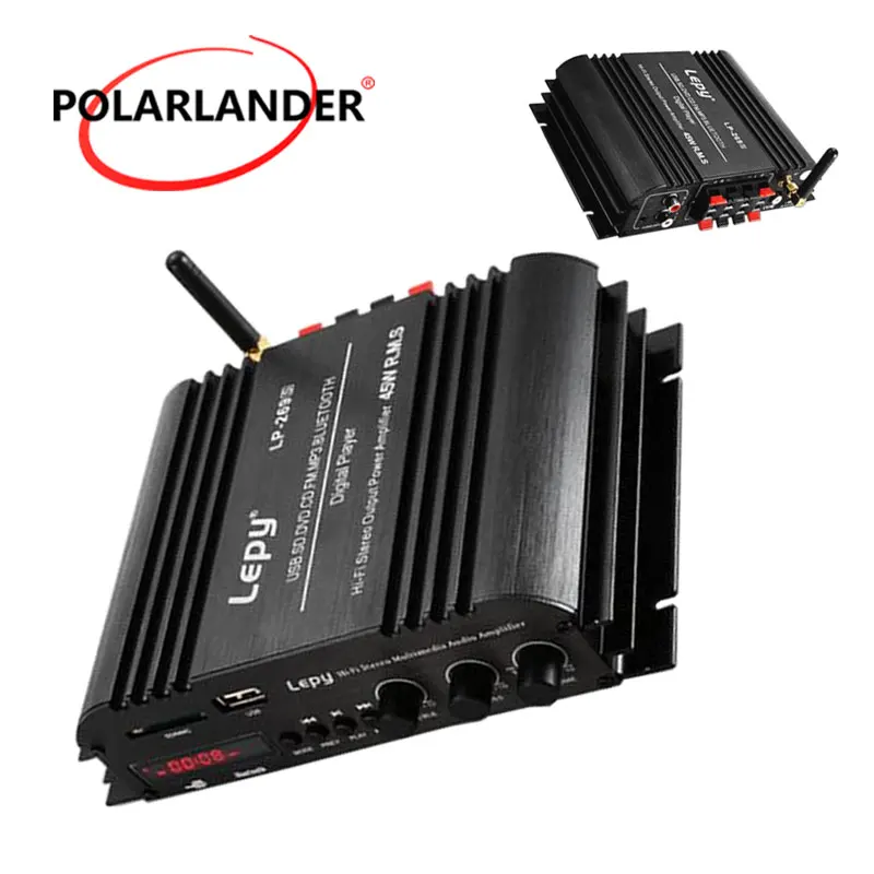 

LP-269S Lepy Bluetooth without adaptor Digital Player HIFI Stereo Audio Power 2CH 45W Home Multimedia Support SD USB FM MP3 DVD