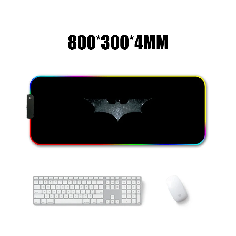 Светодиодный игровой коврик для мыши, RGB, негабаритный, светящийся, USB, светодиодный, с расширенной подсветкой, клавиатура, не скользит, одеяло, коврик для DOTA PUBG - Цвет: Color 3