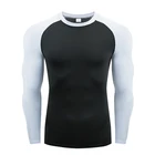 Футболка мужская компрессионная Summe, с длинным рукавом, быстросохнущая, из полиэстера