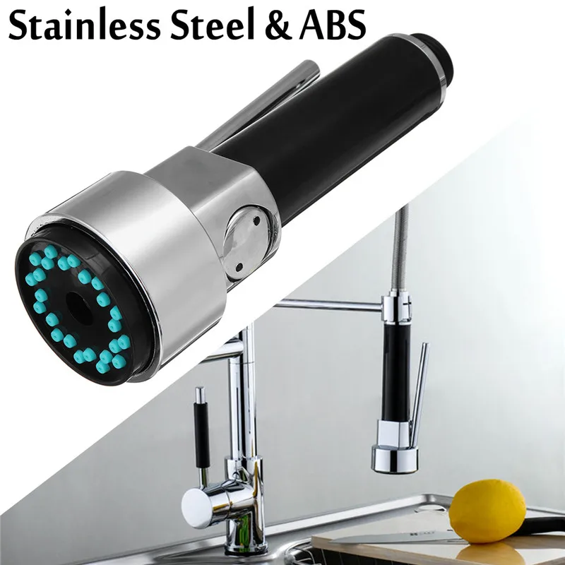 

Kitchen Bathroom Tap Faucet Mixer Pull Out Spray Head Outlet Sprayer Nozzle Water Saving Kitchen Faucet Tap Replacement Part