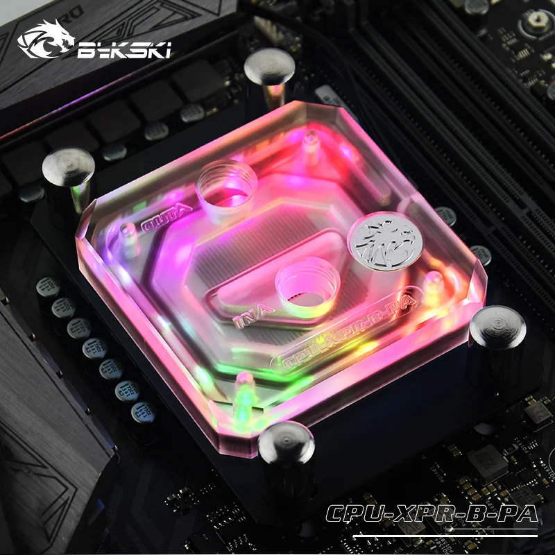 Bykski cpu водоблок для AMD Ryzen3/5/7/ThreadRipper AM2 AM3 AM4, кулер для процессора cpu-XPR-B-PA