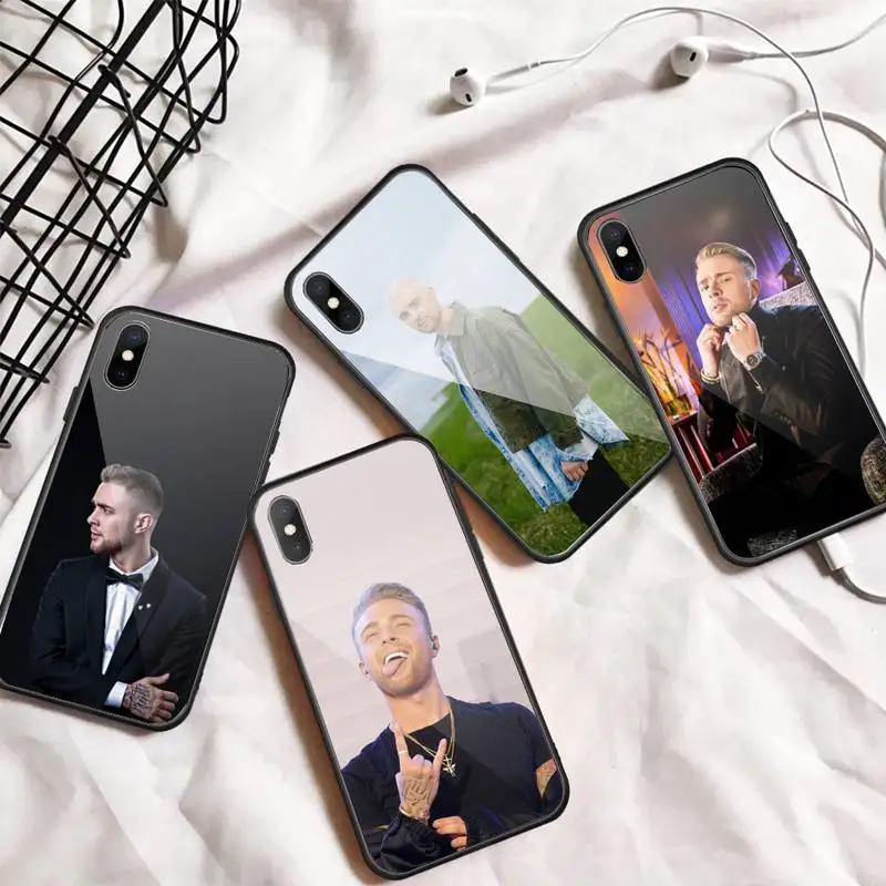 

Rapper Egor kreed singer Phone Case Tempered glass For iphone 6 7 8 plus X XS XR 11 12 13 PRO MAX mini