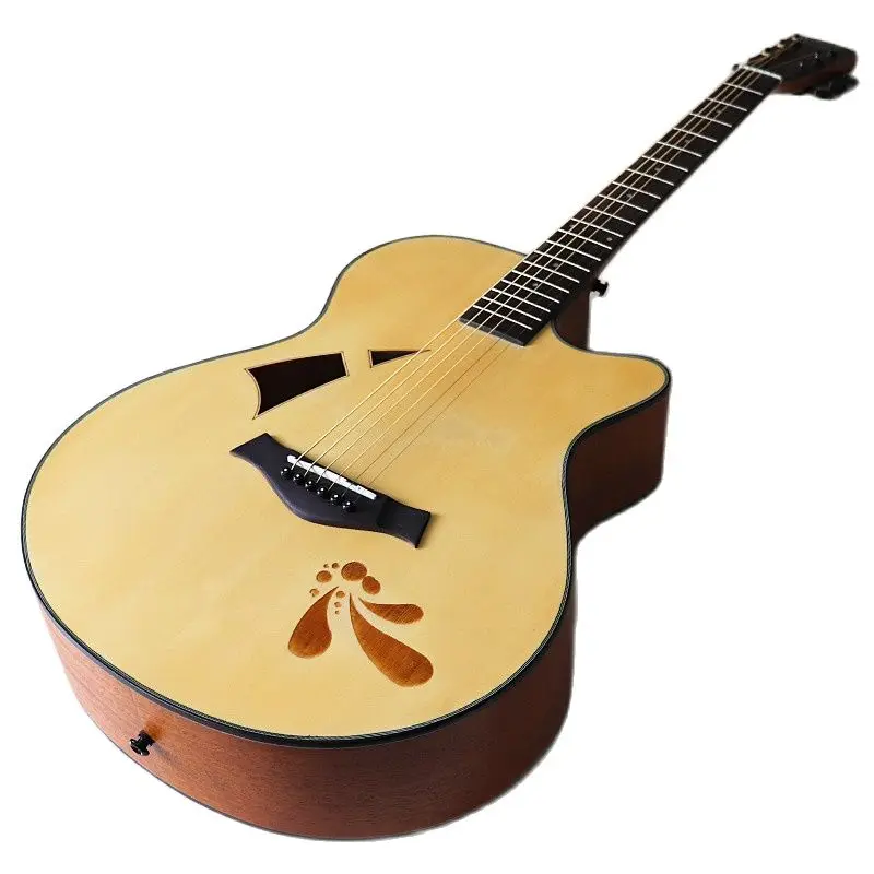 Специальная акустическая электрическая гитара с отверстием для звука 40 дюймов 6
