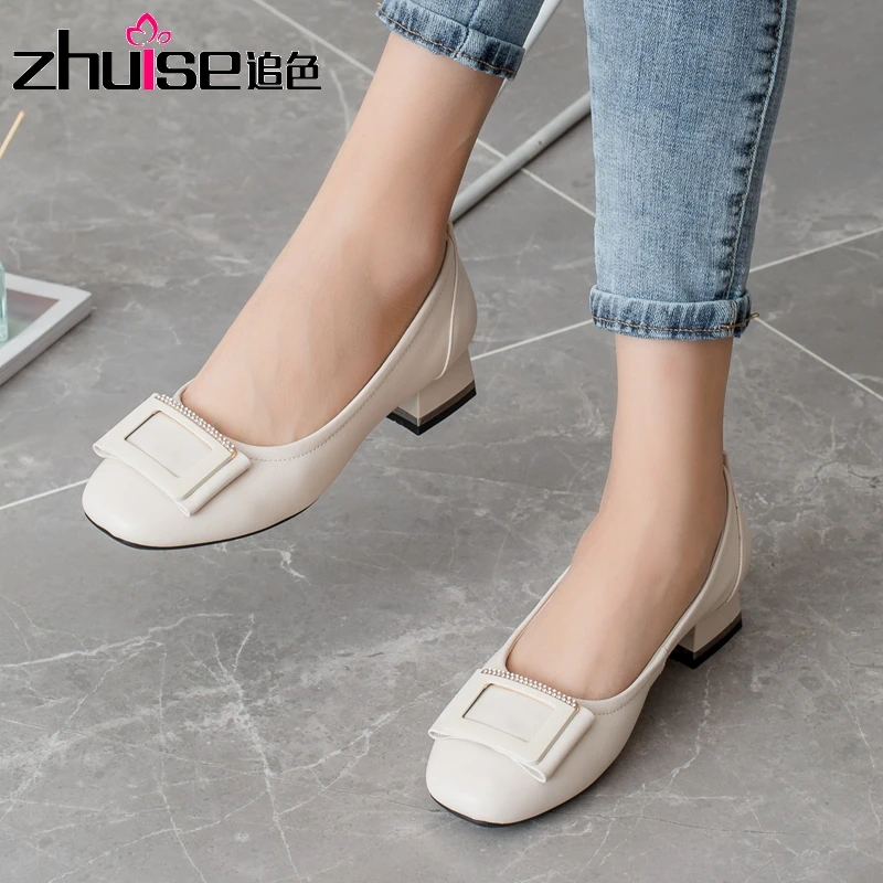 ZHUISE/Женская обувь на весну 2020 г. Новая модная Профессиональная женская из