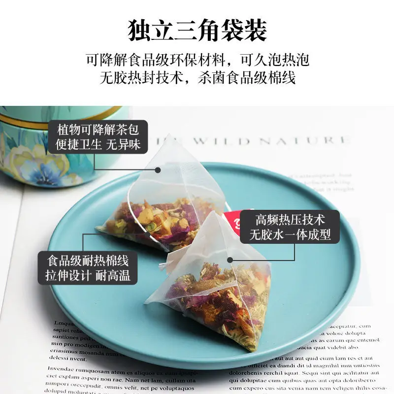 Чайный пакетик для естественной ароматерапии Цветочный чай с сушеными фруктами