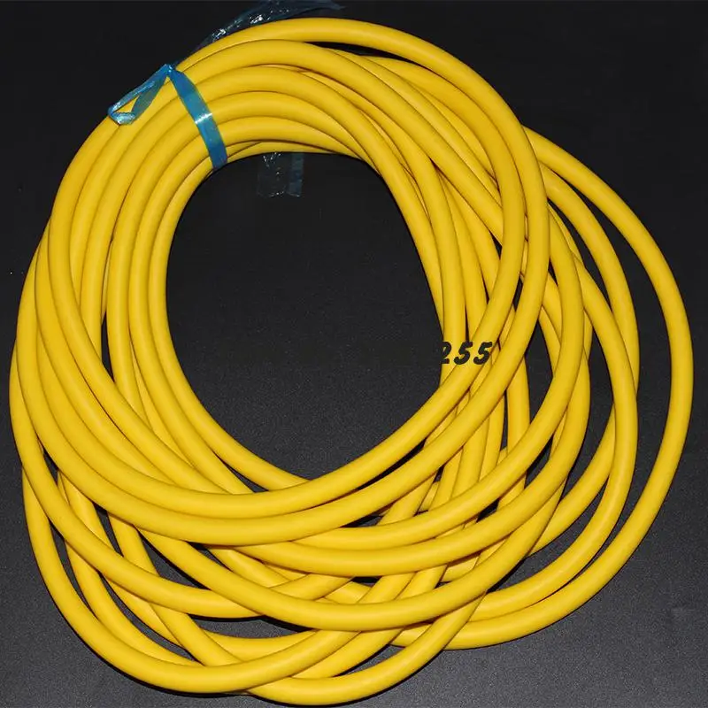 

Yellow Color Type 50100 3M 5M 10M Fitness Rubber Rope Diameter 10mm Comprehensive Fitness Exercise Rubber Band Rope