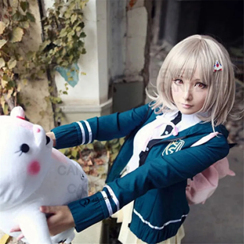Костюм ChiaKi из 2 Нанами данганронпа для косплей униформа школьников старших
