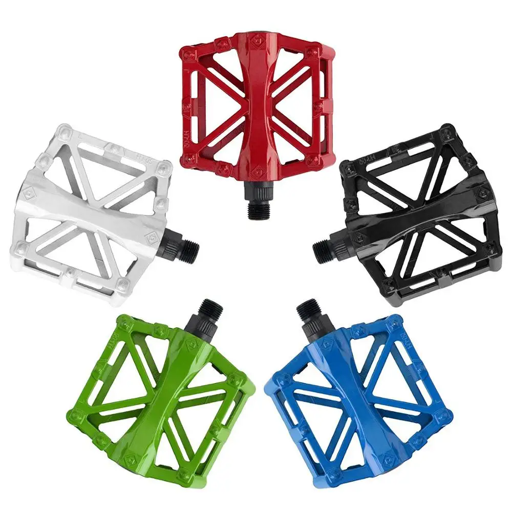 

MTB mountain bike pedals Aluminum alloy CNC bike footrest big flat ultralight cycling pedal