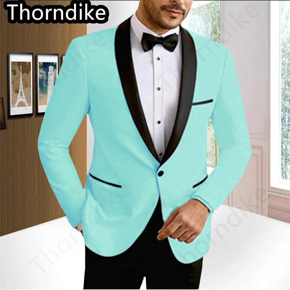 Мужской Блейзер Thorndike облегающий смокинг для мужчин дешевый мужской костюм