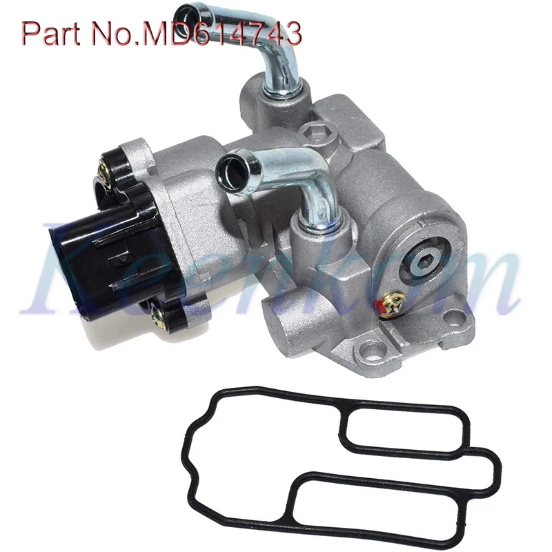 Новый клапан управления холостым воздухом соленоид с прокладкой OEM MD614743 MD614946