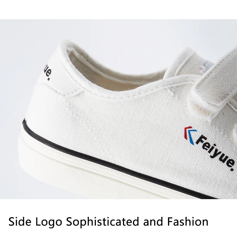 Feiyue/838 г. Парусиновая обувь мужская и женская обувь Вулканизированная обувь на липучке 2 цвета дышащие повседневные трендовые Нескользящие кроссовки