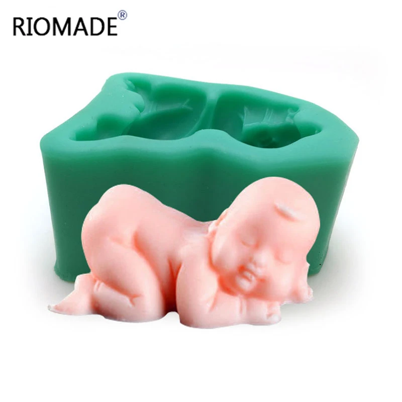 3D Детский Стиль помадка для украшения тортов инструменты свечи формы на День