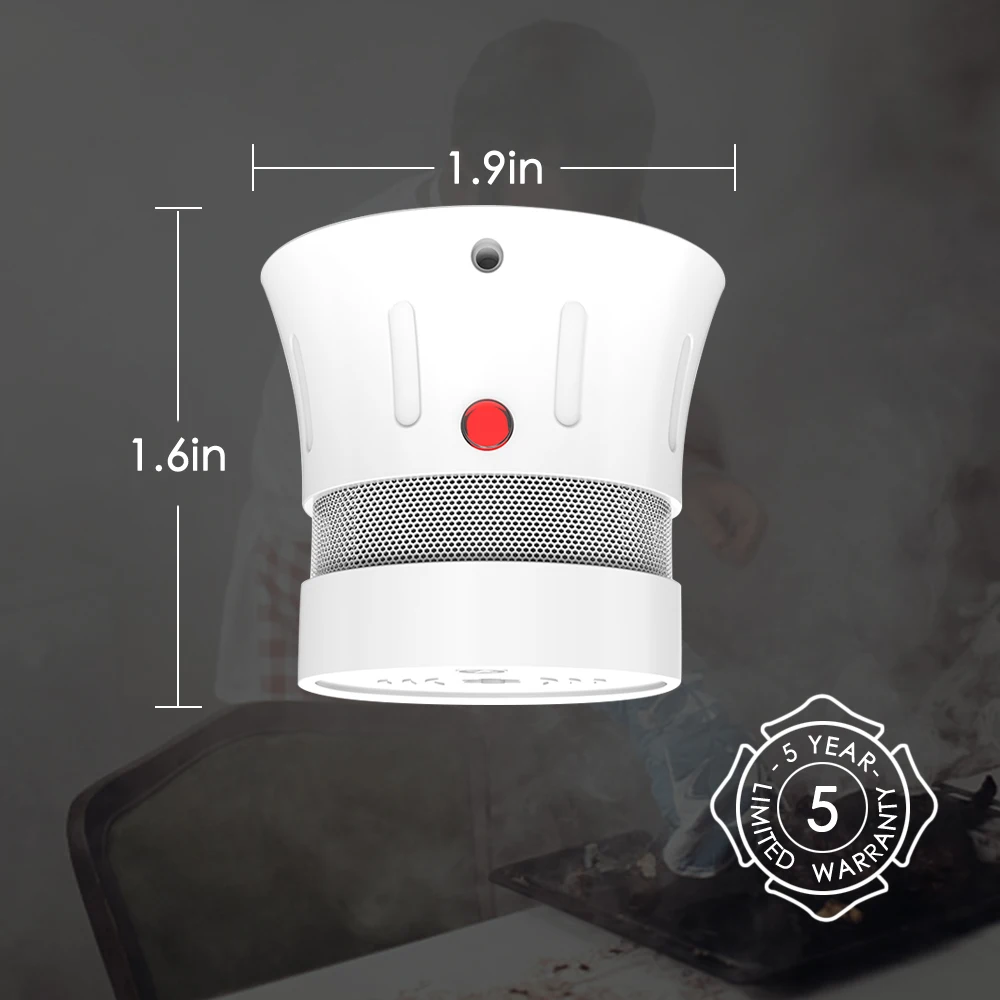 CPVan 2 шт./лот датчик дыма пожарная сигнализация дымовой сигнализации для дома