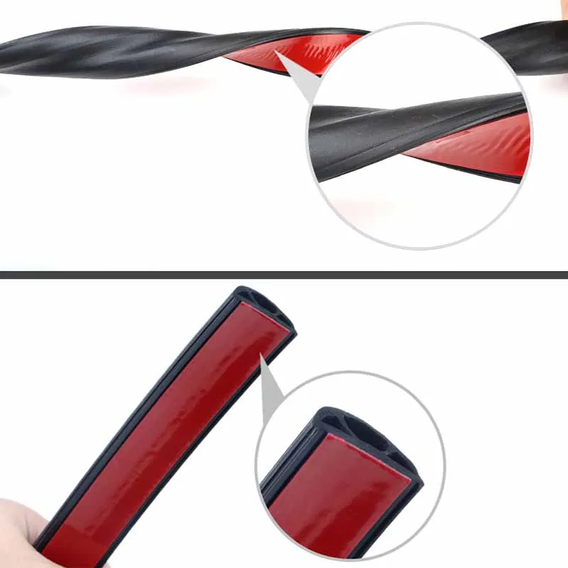 2 шт. уплотнительные полоски для колонны в защитная лента звукоизоляции Honda Toyota Lada