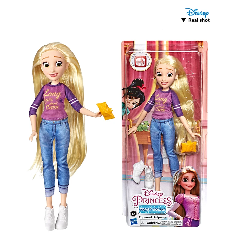 Hasbro Дисней Принцесса Белль Рапунцель Тиана Comfy Squad Ральф день рождения Wreck-It Ральф разбивает интернет куклы