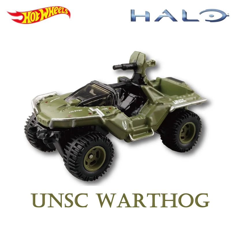 Оригинальные горячие колеса Halo War игра классические колесики UNSC wartog Модель Коллекция игрушки подарок на день рождения мальчика DMC55