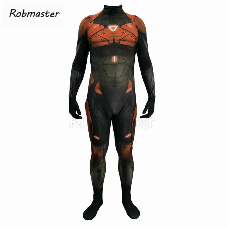 Костюм Аниме Gen:LOCK Cospaly унисекс из спандекса Zentai sinclear Kazu Valentina Cammie комбинезон