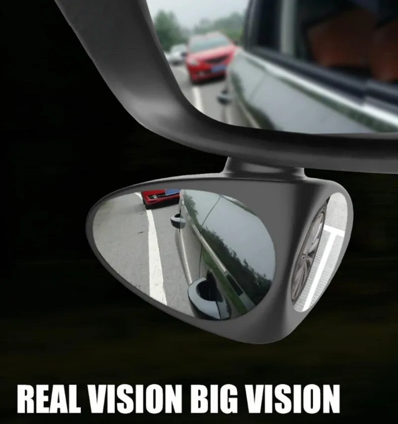 1 Piece Car Blind Spot Mirror 360 Degree Convex Rotatable 2 Side for Peugeot 206 207 301 307 308 407 408 508 2008 3008 4008 | Автомобили и