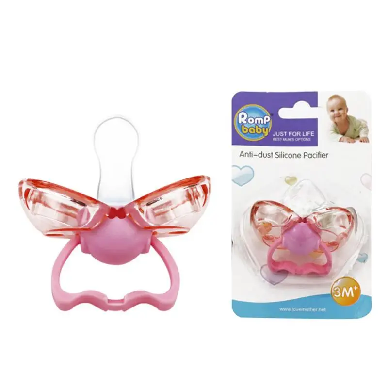 

Baby Pacifier Nipple Infant Soft Silicone Round Thumb Type Pacifiers Dummy Newborn Soother Toddler Holder Pacifier Bite Training