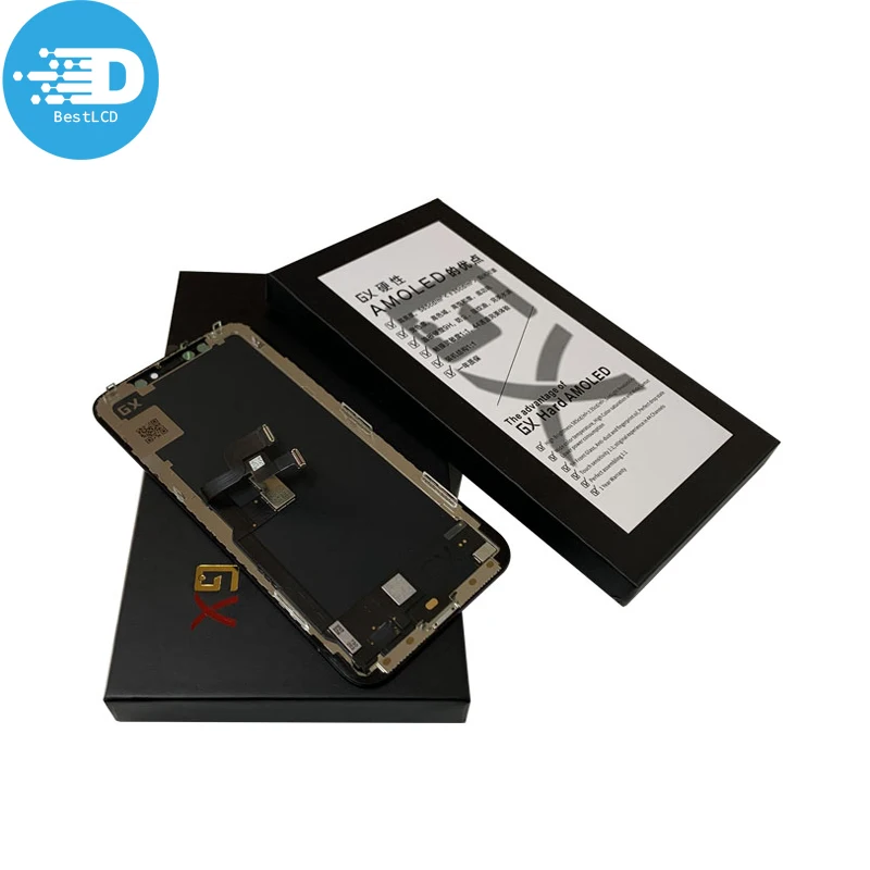 ЖК-экран GX для iPhone X мягкий жесткий OLED-дисплей XS XSMAX 11 Pro дигитайзер ALg новый экран