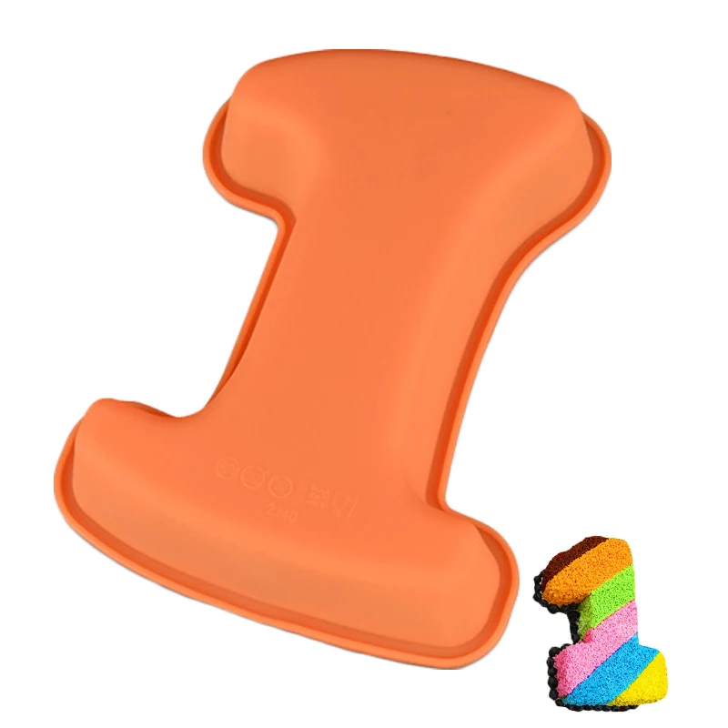 1 шт. силиконовый номер 0-9 форма пищевого качества для торта из шифона Желе Десерт