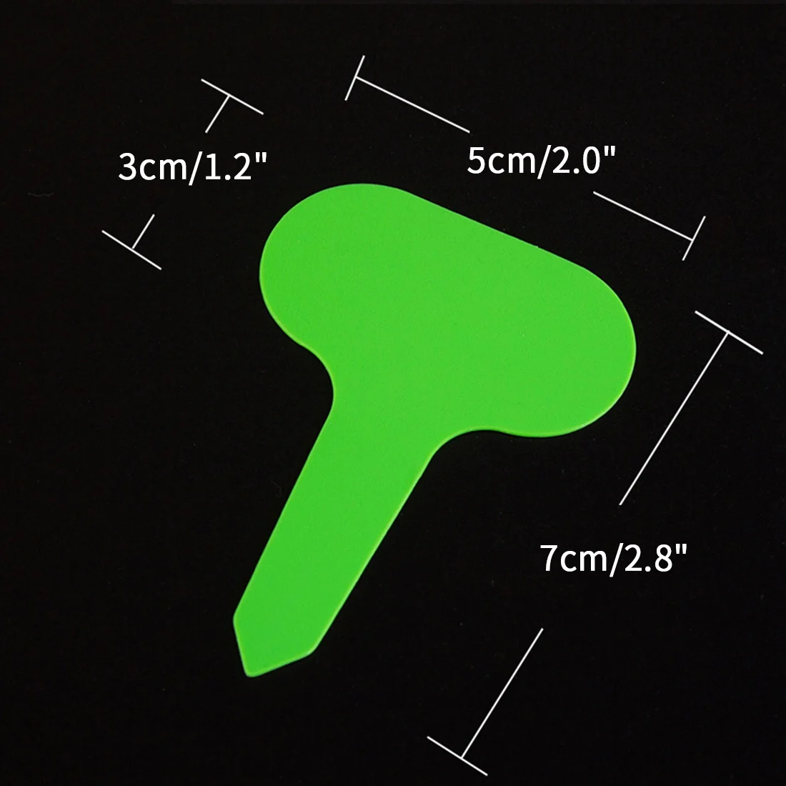 

100PCS T-type Plant Markers Labels Waterproof Tags Garden Labels Seed Nursery Garden Stake Plant Labels Gardening Accessories