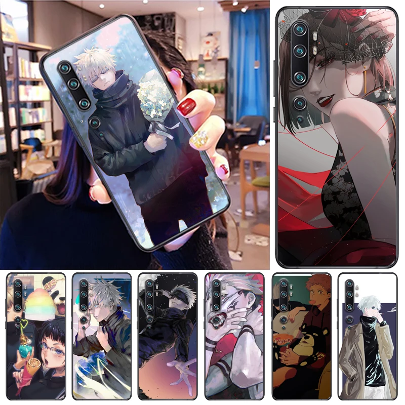 

Jujutsu Kaisen Fushiguro Megumi Satoru Gojo Sukuna Yuji Itadori Phone Case For Xiaomi CC9e CC9 Pro Coque Cases Carcasa Funda