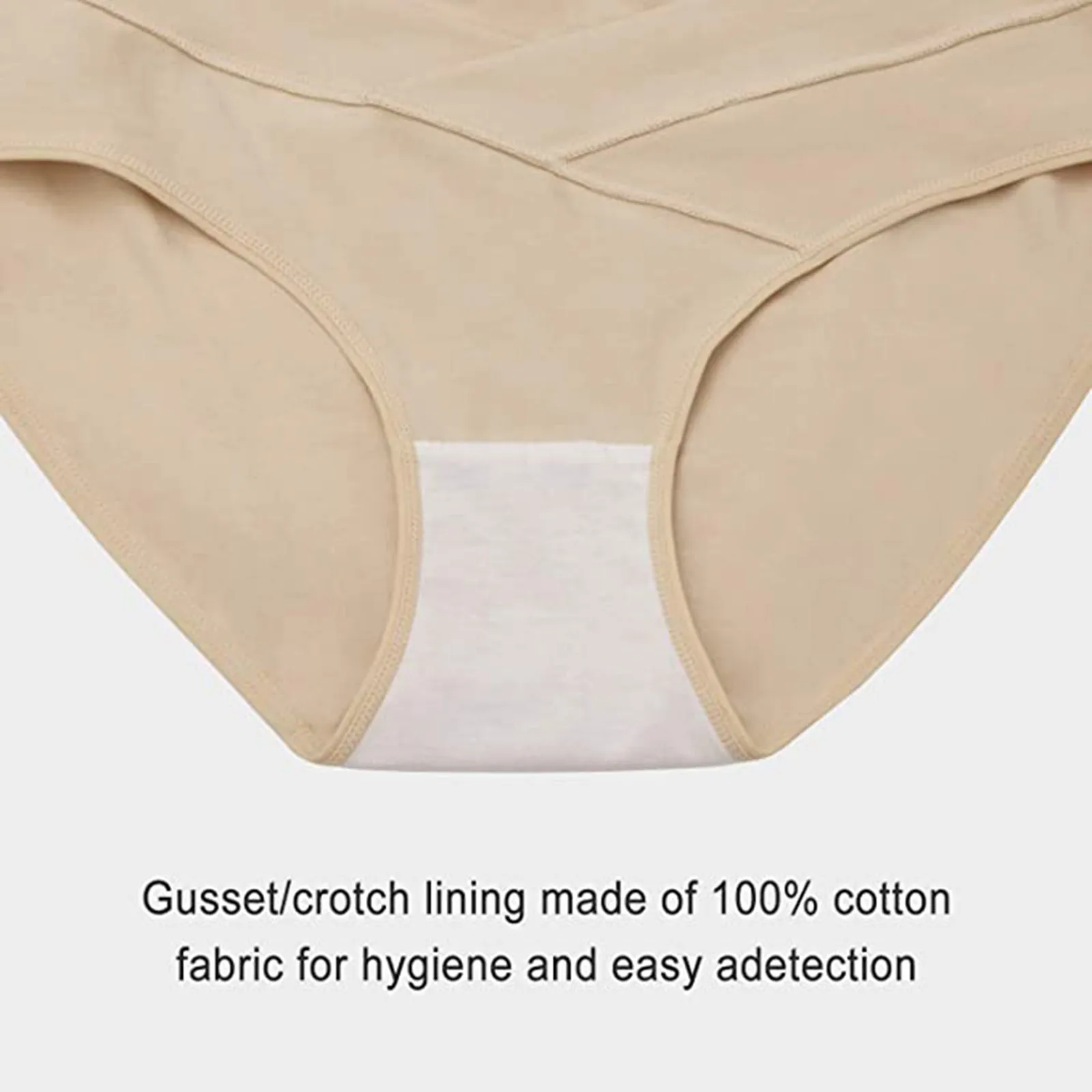 

Sexy Panties For Women Briefs Maternity Knickers Low Waist V Shaped Cotton Pregnancy Postpartum Panties Breathable Pantys