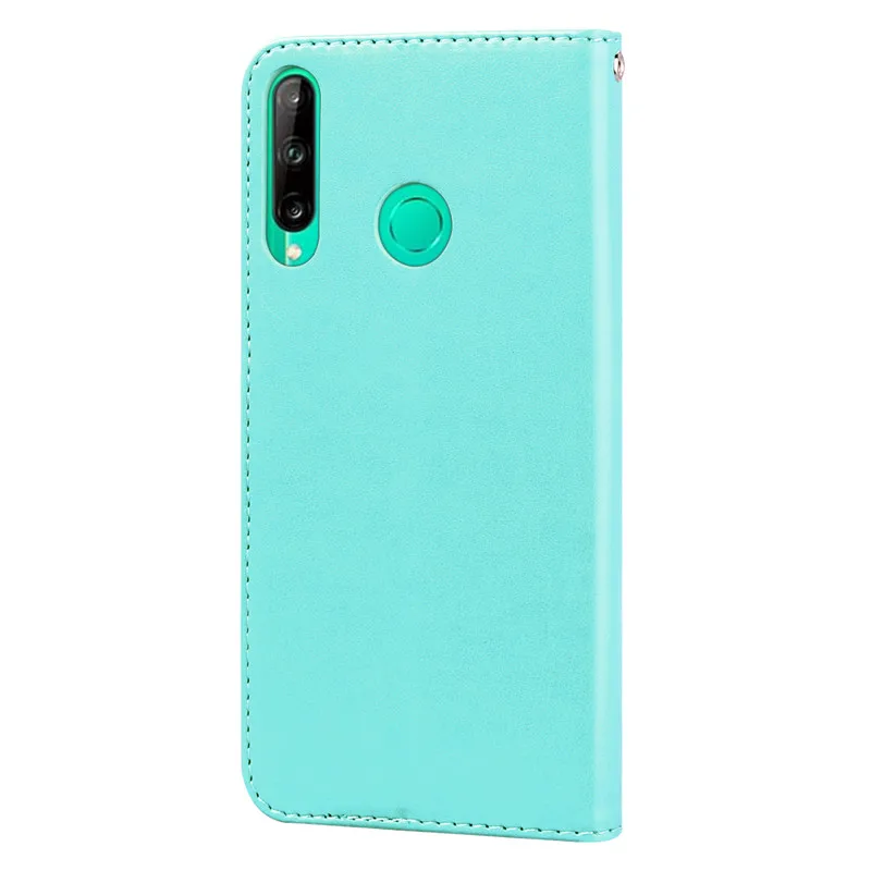 Кожаный чехол-книжка с 3D розами для Huawei Honor 9C чехол-кошелек Honor9C AKA-L29 слоты карт