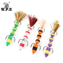 W.P.E-señuelo de Pesca de MANDULA, tamaño L, Multicolor, suave, Artificial, aparejos de Pesca de lubina, Wobblers, cebo de natación