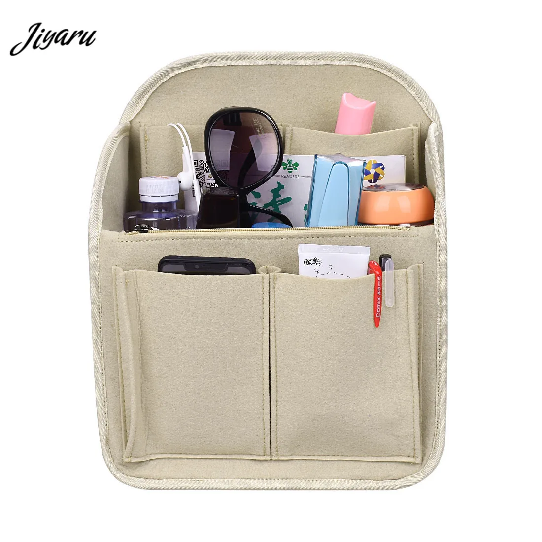 Брендовый органайзер для макияжа войлочная вставка сумка сумки дорожный