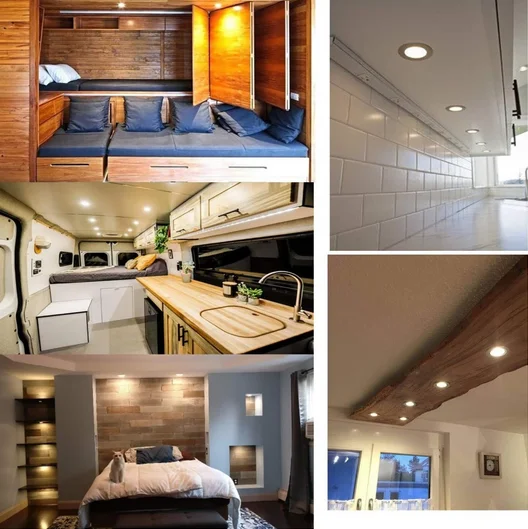 С регулируемой яркостью 3W под шкаф светильник s Точечный Алюминий полка Кухня