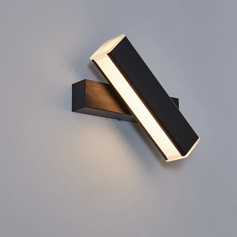 Современный светодиодный прикроватный Настенный Бра с переключателем