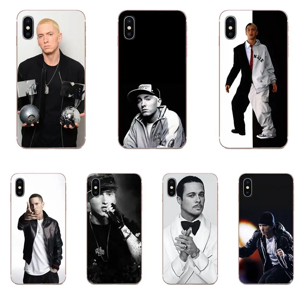 Чехол из ТПУ с принтом в стиле хип-хоп Rapper Eminem новый стиль для Samsung Galaxy J8 J7 pro 2018 2017