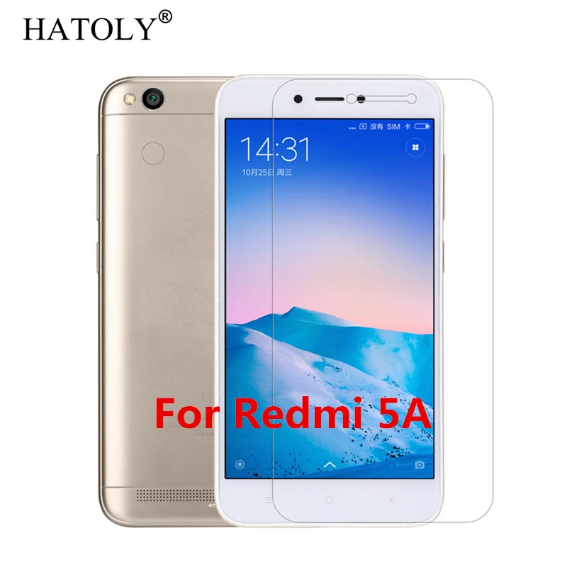 For Redmi 5A 2 шт. для Xiaomi Redmi 7A, стекло Redmi 8A 5A 6A 4A, закаленное стекло, защита экрана, ультратонкое Защитное стекло для телефона Redmi 7A - Цвет: For Redmi 5A