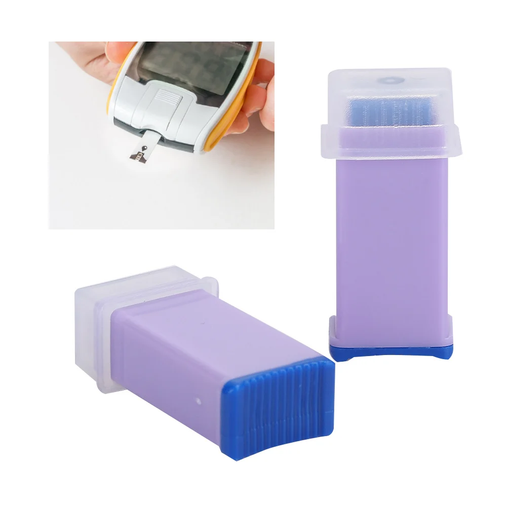 

50pcs Disposable Blood Lancet Needle Blood Test Blood Collection Needle For Hospital(28G Medical Blood Sample Collection Sterile