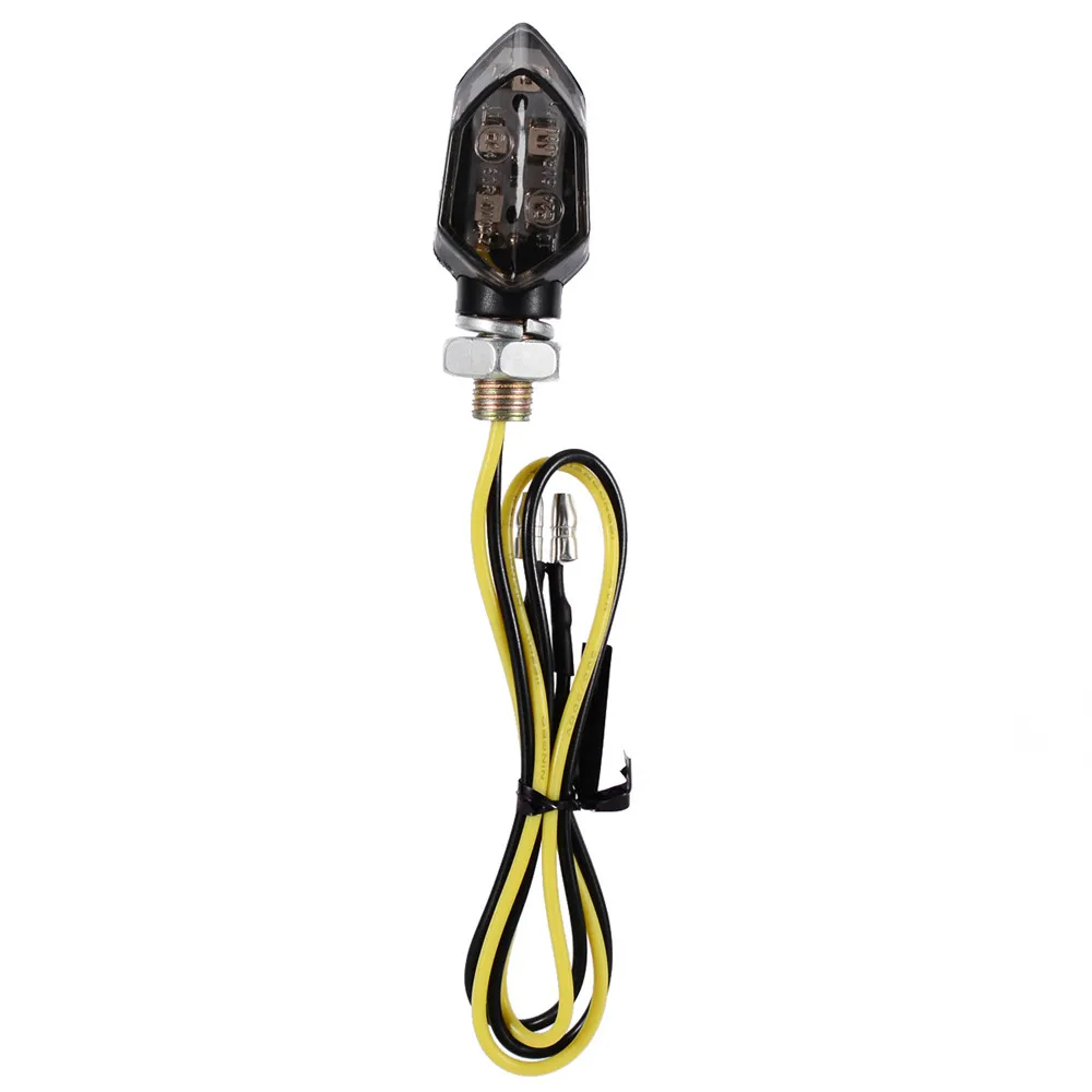 

Motorbike Super Bright Lamp Mini Universal Motorcycle LED Turn Signal Indicators Light Amber Blinker Led