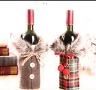 Новинка 2022, чехол для винной бутылки гном без лица, рождественские украшения для дома, Рождественский подарок 2021