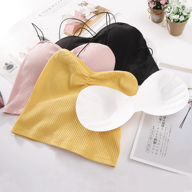 Женский бюстгальтер на бретельках с открытой спиной|Топы без бретелек| |