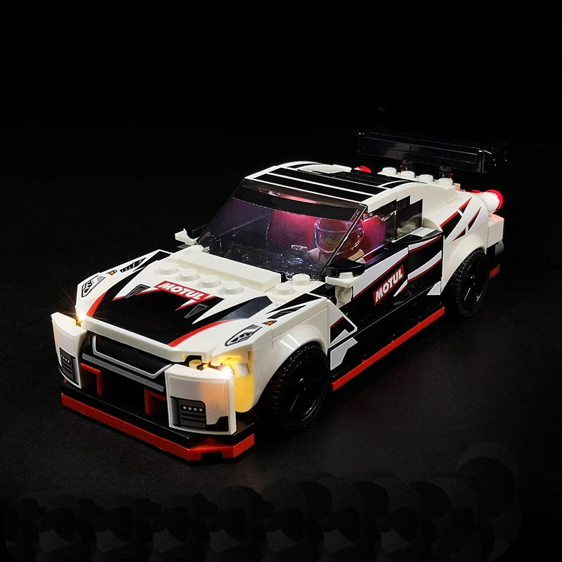 Светодиодная подсветка совместимая со скоростью 76896 Гоночная машина чемпиона