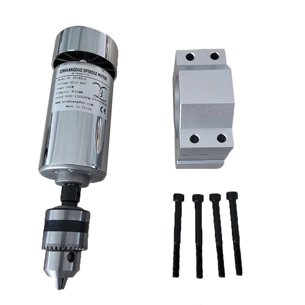 300 Вт Гравировальный станок шпиндель постоянного тока с высоким воздушным