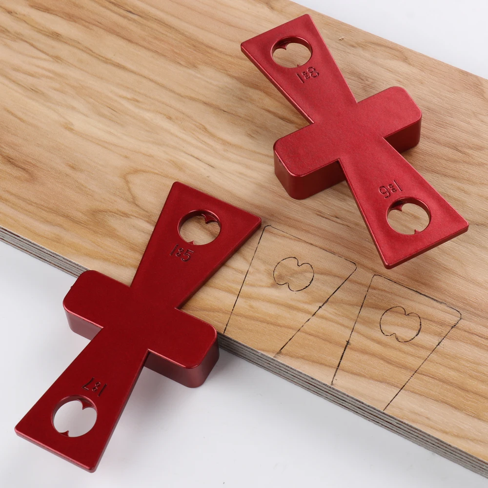 2 шт. линейка для поделок ласточкин хвост маркер Scribe Line планировщик