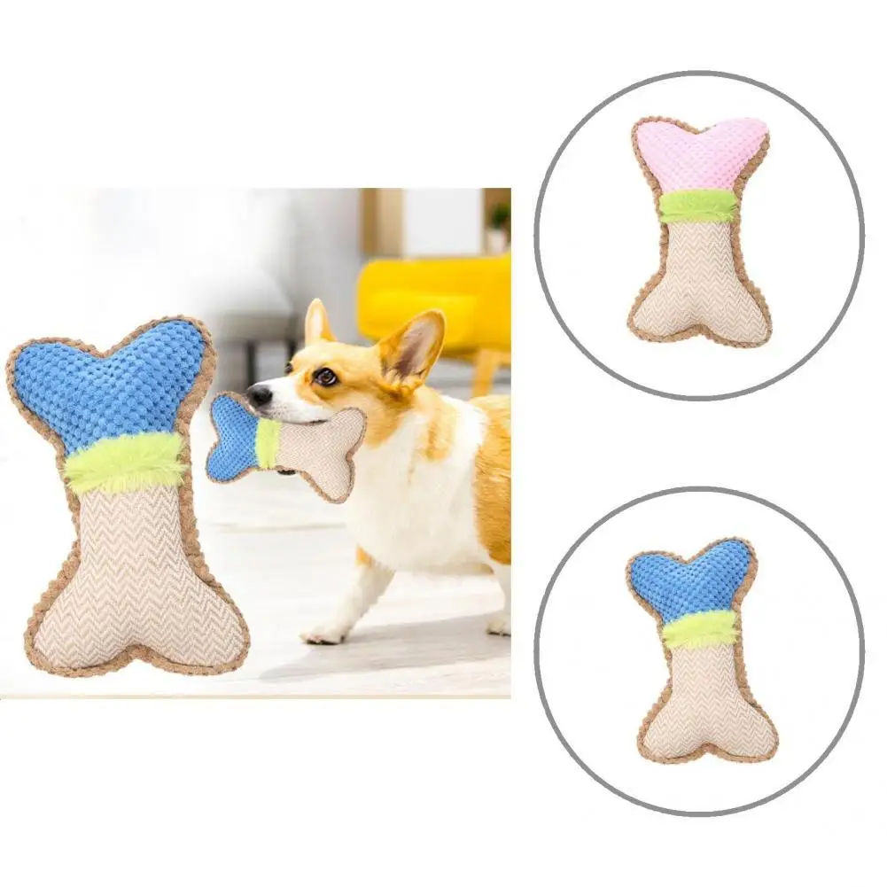 

Long-lasting Lovely Pet Teeth Molar Plush Toy Bite Resistant Pet Toy Exquisite Pet Accessories