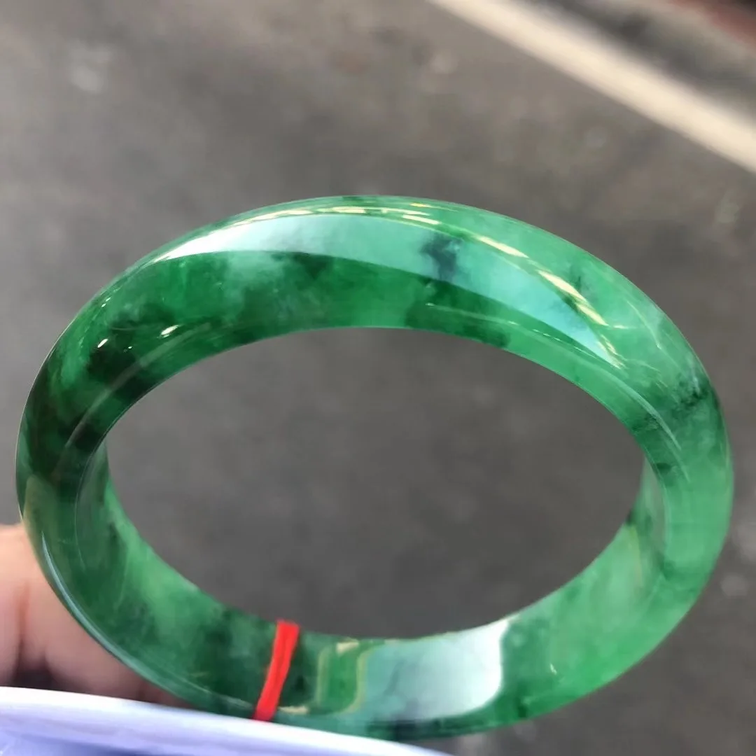 

Natural Myanmar jadeite bangle handcarved jade bangle real jade bracelets natural jade stone for woman men bracelets
