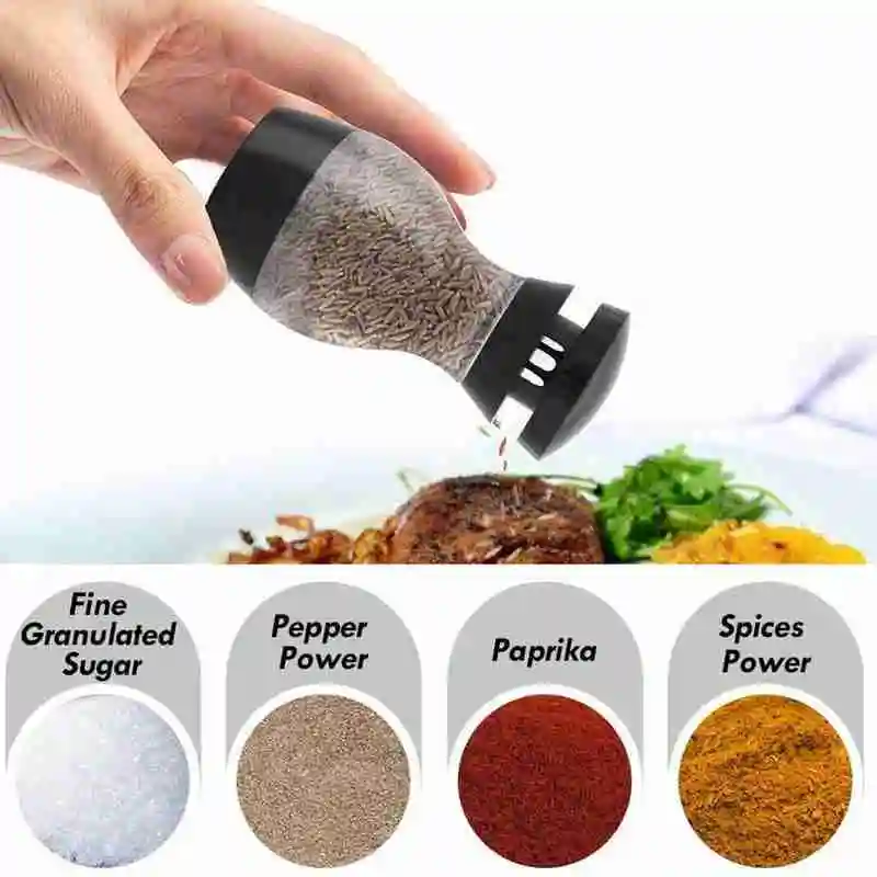 

16Pcs/Set 360 Rotating Spice Jar Rack Kitchen Cruet Accessories Jar Seal Kitchen Sugar Condiment Coffee Bottle U1V1