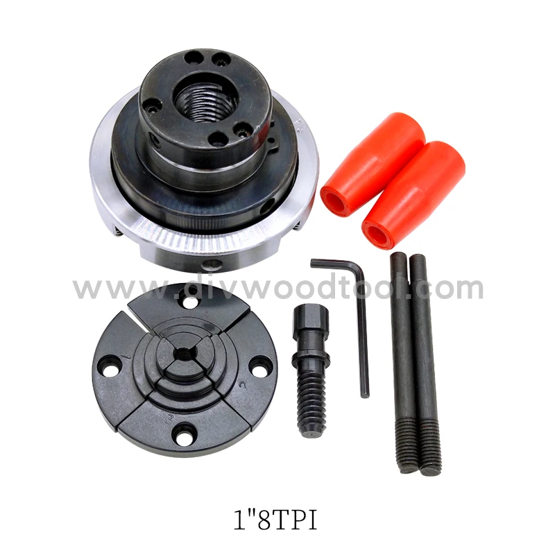 Деревообрабатывающий токарный патрон WOODIY 4 дюйма Type C 100 мм кулачка