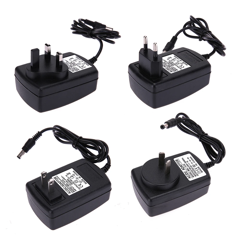 Новый DC14V 1A адаптер переменного тока 100V-240V в постоянный 14V преобразователь
