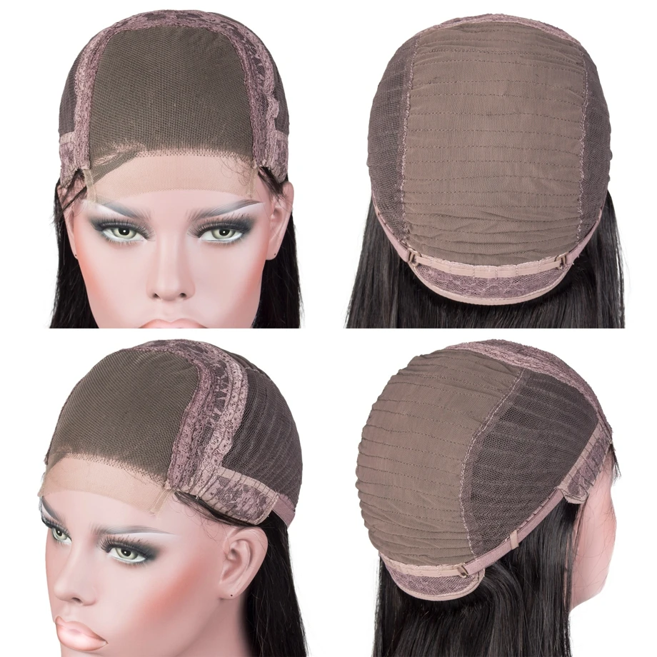 4x4 кружева закрытие парик бразильский человеческих волос парики натуральные