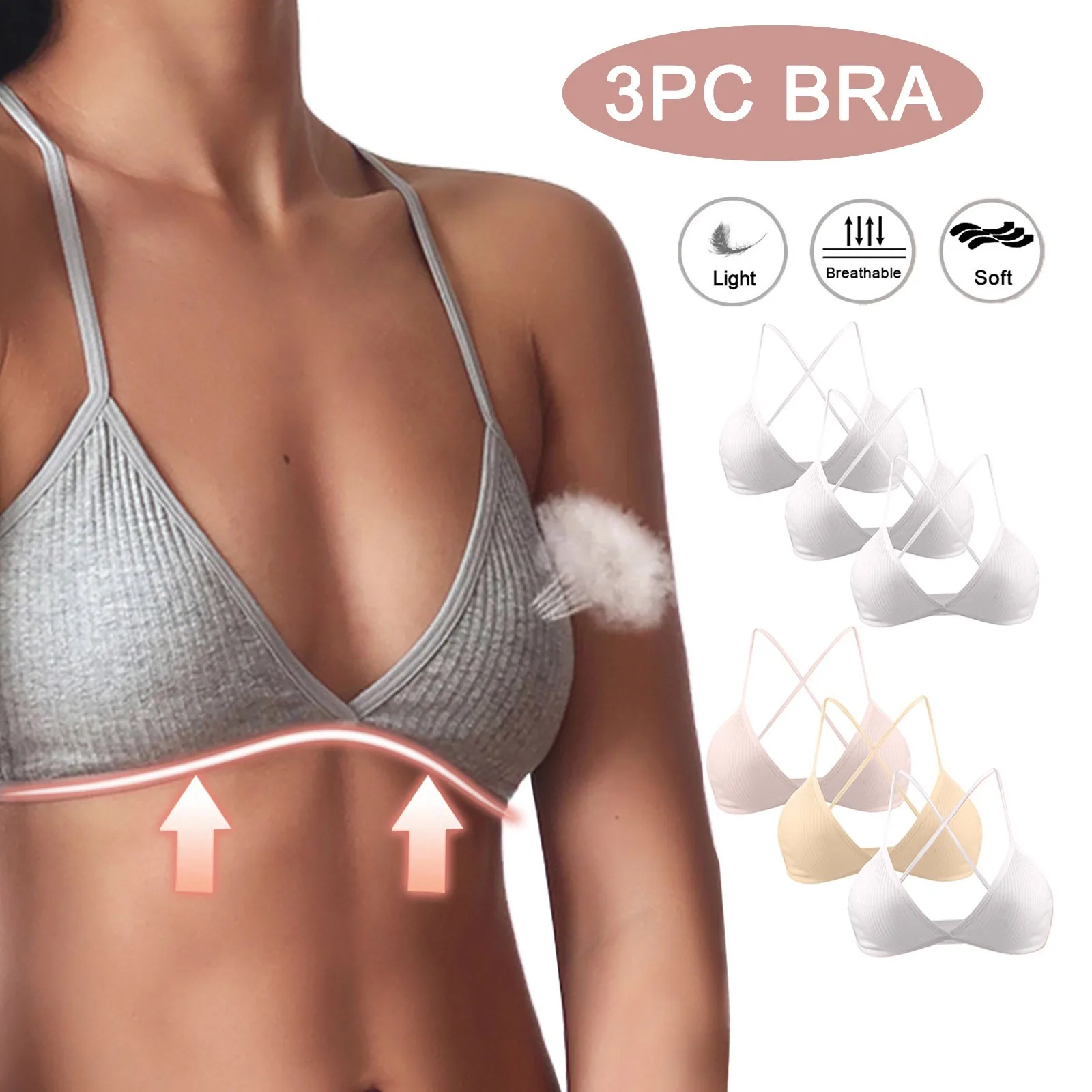 Сексуальный Ice Silk бюстгальтер Для женщин Беспроводной французский Стиль нижнее