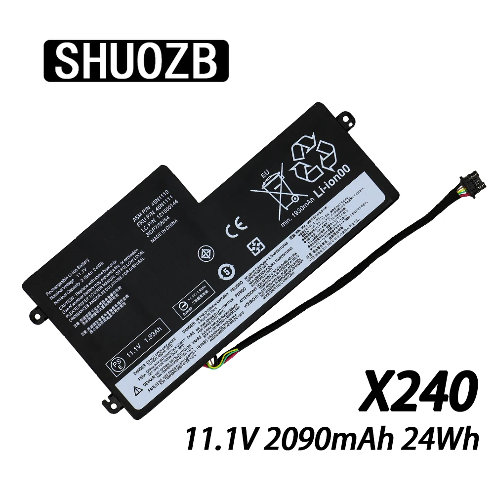 Новый аккумулятор для ноутбука Lenovo ThinkPad T440 T440S T450 T450S X240 X250 X260 X270 45N1110 45N1111 45N1112 11 1 В